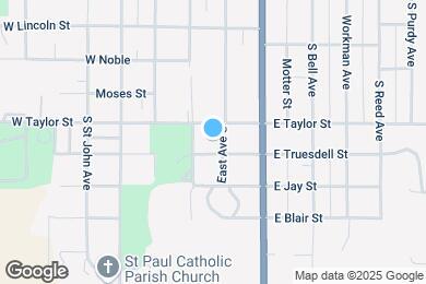 Map image of the property - 819 East Ave S