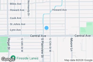 Map image of the property - 1210 Lynn Ave