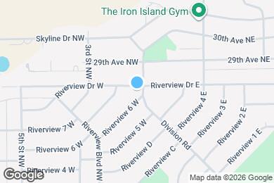 Map image of the property - 2246 Oak St