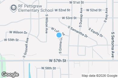 Map image of the property - 4809 S Emma Ln