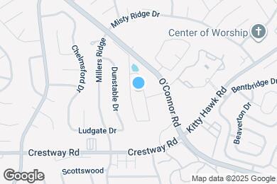 Map image of the property - 9515 Apple Ridge Ln
