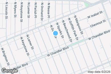 Map image of the property - 745 N Doan Dr