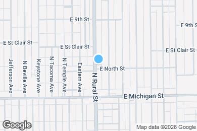 Map image of the property - 605 N Rural St