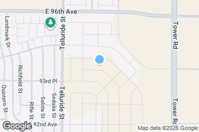 Map image of the property - 17915 E 94th Ave