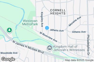 Map image of the property - 1227 Alcott Ave