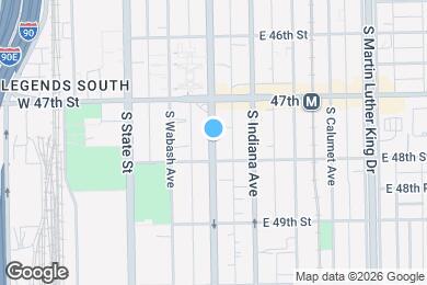 Map image of the property - 4735 S Michigan Ave