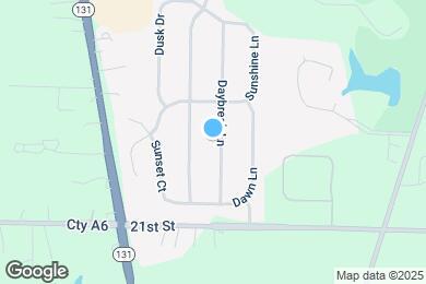 Map image of the property - 1908 Daybreak Ln