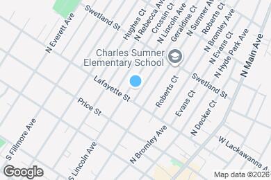 Map image of the property - 316 N Lincoln Ave