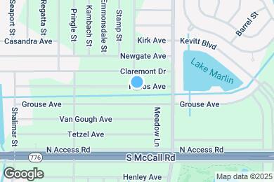 Map image of the property - 12201 Helios Ave