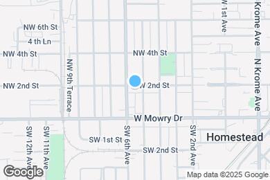 Map image of the property - 516 NW 2nd St