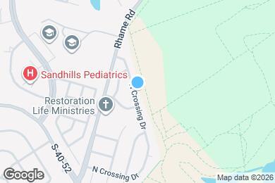 Map image of the property - 512 N Crossing Dr