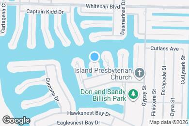 Map image of the property - 15425 Fortuna Bay Dr