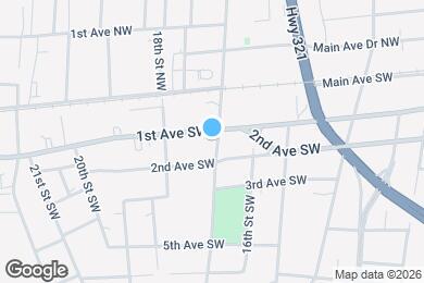 Map image of the property - 112 17th St SW