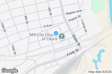 Map image of the property - 617 Lexington Ave