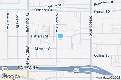 Map image of the property - 18650 Hatteras St