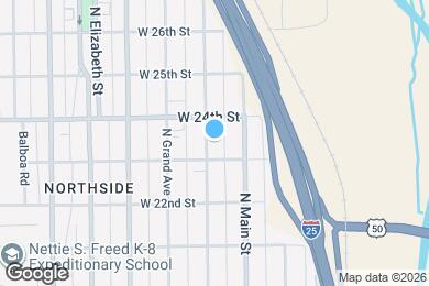 Map image of the property - 2312 Court St