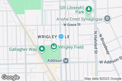 Map image of the property - 3722 N Sheffield Ave