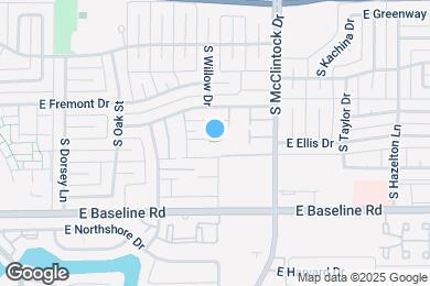 Map image of the property - 5005 S Willow Dr
