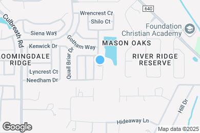 Map image of the property - 4144 Quail Briar Dr