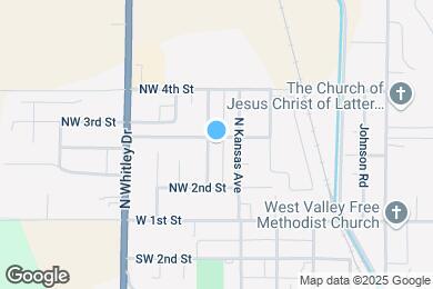Map image of the property - 510 NW 3rd St