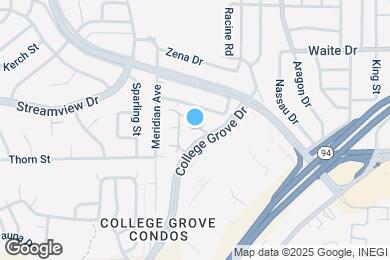 Map image of the property - 6530 College Grove Dr