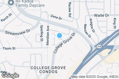 Map image of the property - 6544 College Grove Dr