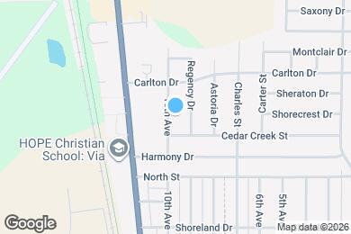 Map image of the property - 3619 10th Ave