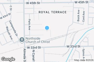 Map image of the property - 2050 W 40th St