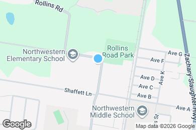 Map image of the property - 5711 Rollins Rd