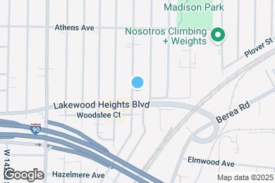 Map image of the property - 2215 Chesterland Ave