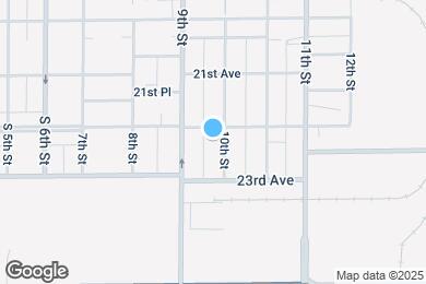 Map image of the property - 2311 10th St