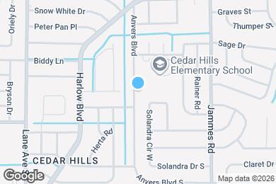 Map image of the property - 4503 Anvers Blvd