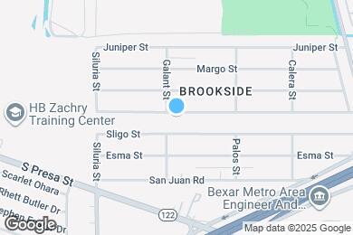 Map image of the property - 206 Lebanon St