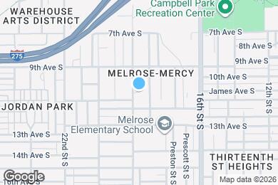 Map image of the property - 1026 19th St S