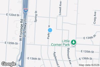 Map image of the property - 13401 Parker Ave