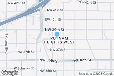 Map image of the property - 1921 NW 38th St