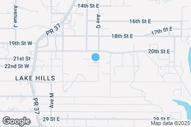 Map image of the property - 1482 Ave Q