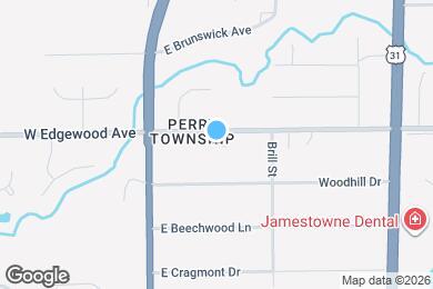 Map image of the property - 127 E Edgewood Ave