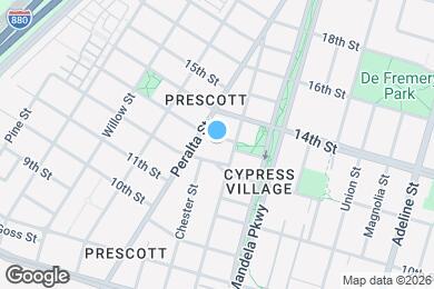 Map image of the property - 1469 13th St.