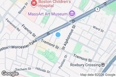 Map image of the property - 21 Worthington St