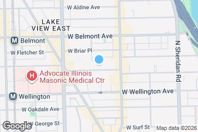 Map image of the property - 644 W Barry Ave