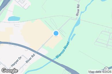 Map image of the property - Blanco River Lodge