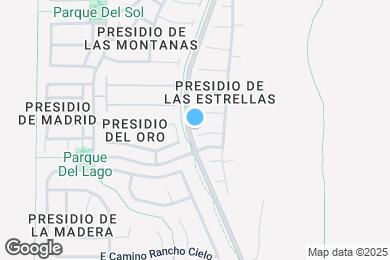Map image of the property - 397 East Placita Rejilla