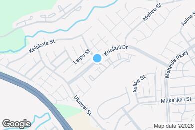 Map image of the property - 95-1037 Koolani Dr