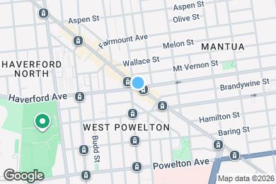 Map image of the property - 3950 Lancaster Ave