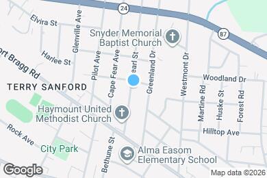 Map image of the property - 424 Pearl St