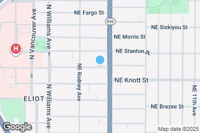 Map image of the property - 309 NE Graham St