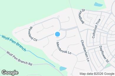 Map image of the property - 5608 Merribrook Ln