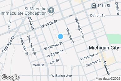 Map image of the property - 1303 Buffalo St