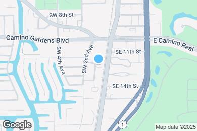 Map image of the property - The Crossroads at Downtown Boca